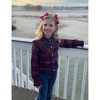 Girls Summer Crop Tops Long Sleeve Button Down Shirt for Girl 3-12Y - 4 of 4