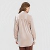 Women's Long Sleeve Collared Velvet Button-Down Shirt - Universal Thread™ - 2 of 3
