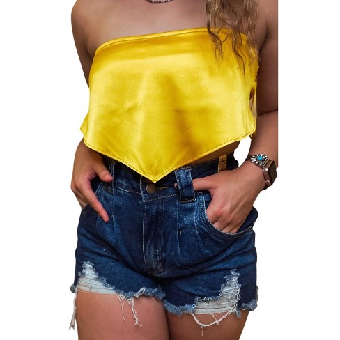 Women's Buckle Up Babe Denim Short - Vibrant Miu - image 1 of 3