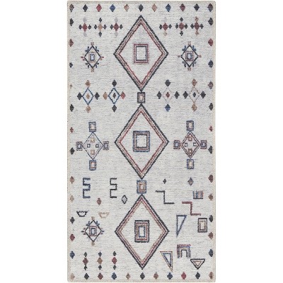 Nourison New Concept Washables Bohemian Diamond Motif Indoor Rug