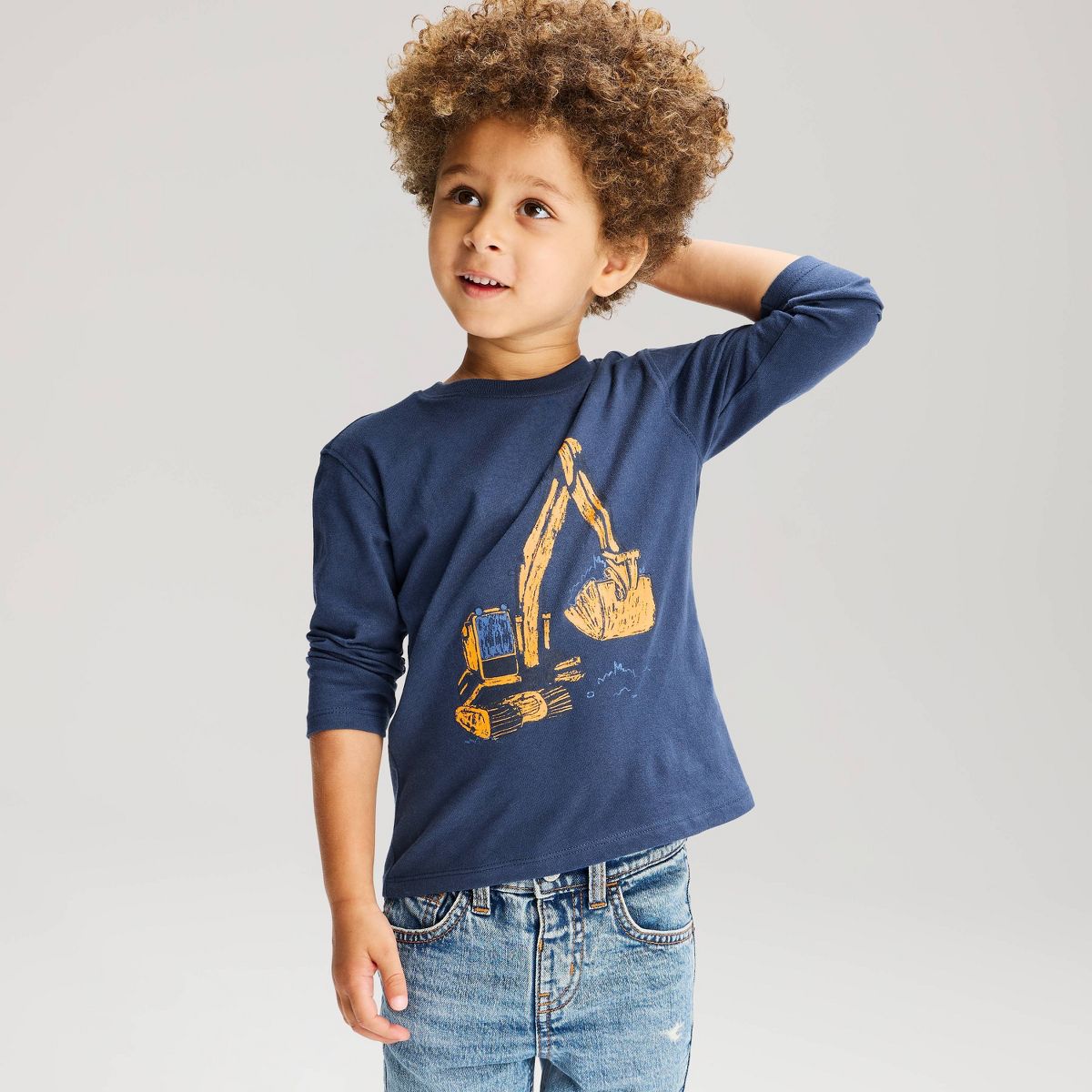 Toddler Boys' Long Sleeve Graphic T-Shirt - Cat & Jack™ - thumbnail 7