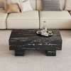 NicBex Modern 43.3" Rectangle Wood Coffee Table with Thick Tabletop for Living Room and Office - image 2 of 4