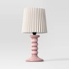 Mini Stick Table Lamp with Pleated Shade - Room Essentials™ - 3 of 4