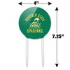 Norfolk State University Spartans Logo Acrylic Cake Topper Party Decoration for Wedding Anniversary Birthday Graduation - 2 of 4