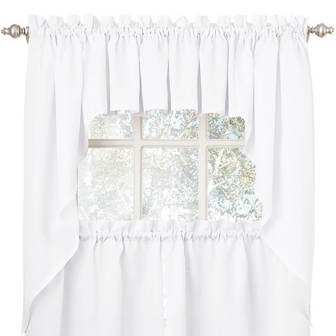 Collections Etc Scalloped Edge Curtains : Target