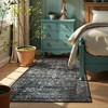 Lahome Machine Washable Traditional Design Floor Mat-Non Slip Ultra Thin Soft Rug for Living Room, Bedroom, or Office - 2 of 4