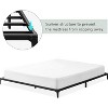 6 Inch Metal Platform Bed Frame No Box Spring Needed, Bed Frame with Heavy Duty Steel Slat Mattress Foundation, Noise Free, Easy Assembly - 4 of 4