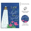 Dicksons Light Of The World Blue 18 x 13 Inch Polyester Outdoor Garden Flag - 2 of 2