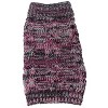 Pet Life (R) Royal Bark Heavy Cable Knitted Designer Fashion Dog Sweater - 3 of 3