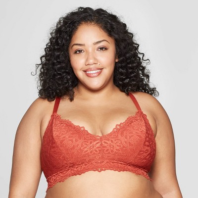 plus size high neck bralette