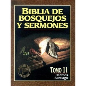 Biblia de Bosquejos y Sermones-RV 1960-Hebreos/Santiago - by  Anonimo (Paperback) - 1 of 1
