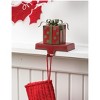 Sullivans Red & Green 5"H Gift Box Metal Stocking Holder - 2 of 2