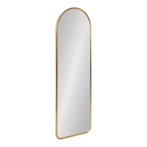 Kate and Laurel Caskill Arch MDF Full Length Mirror, 16x48, Gold - 1 of 4
