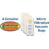 Panasonic Types U, U-3, U-6 Micro Filtration Vacuum Cleaner Dust Bags 6 Pack - 4 of 4