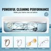 VEVOR Jewelry Cleaner Ultrasonic Machine, Ultrasonic Cleaner Machine 16oz (470ml) with 4 Timer Modes, Portable ultrasonic jewelry cleaner, White - 3 of 4