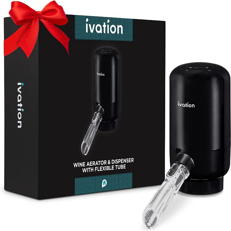 Ivation Wine Aerator Pourer Spout, Electric Wine Dispenser Machine, 4 of 7