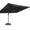 Sonkuki 11.5×9FT Offset Outdoor Patio Aluminum Cantilever Umbrella with Infinite Canopy Angle Adjustment - 2 of 4