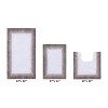 Torrent Collection 3 Piece 100% Soft Cotton Tufted Weave Bath Rug Set, Ombre Pattern, Super Soft & Absorbent, Machine Washable Bathroom Mats - 2 of 4