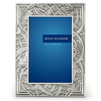 Royal Selangor Hand Finished Atiya Collection Pewter Photo Frame (4R) Gift
