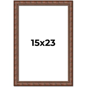 PosterPalooza | 15x23 Modern Bamboo Picture Frame, UV Acrylic, 5 Finishes - 1 of 4