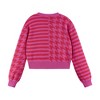 Andy & Evan  Kids  Girls Houndstooth Cropped Cardigan - 4 of 4
