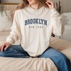 Simply Sage Market Women's Brooklyn New York Long Sleeve Garment Dyed Tee - 2 of 4