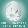 Maplefield Plunger Tray - Universal Tray Made for Toilet and Sink Plungers - Catches Drips - Easy to Clean - White - Pack of 2 - 3 of 4