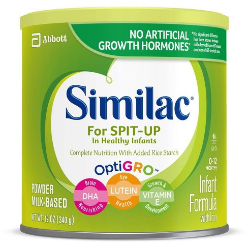 Similac For Spit Up Infant Formula With Iron Powder 12 5oz Target