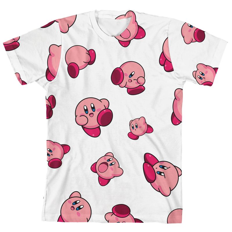 Kirby Characters 4pk Crew Neck Short Sleeve Youth Boy's Tees, 3 of 6