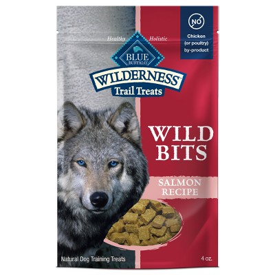 Blue Buffalo Wilderness 100 Grain free Wild Bits Salmon Recipe Dog Treats 4oz Target