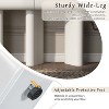 NicBex Modern Painted Console Table with 2 Curved Drawers & 3 Geometric Legs,Narrow Entryway Table Foyer Tables for Hallway,Living Room - 3 of 4