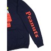 Seven Times Six Peanuts Women's Snoopy And Woodstock Red Doghouse Pullover Hoodie Blue - 2 of 3