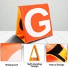 GSE 11-Pack Football Yard Line Markers, Double-Sided Day & Night Yardage Markers with Mesh Bag for Football Training - 4 of 4