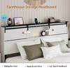 King Size Metal Bed Frame with Charging Station for Bedroom or Apartment - 2 of 4