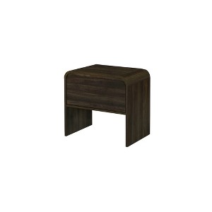 New Classic Furniture,Mara 15.7 in Walnut Rectangular Wood End Table (Set of 2) - 1 of 4