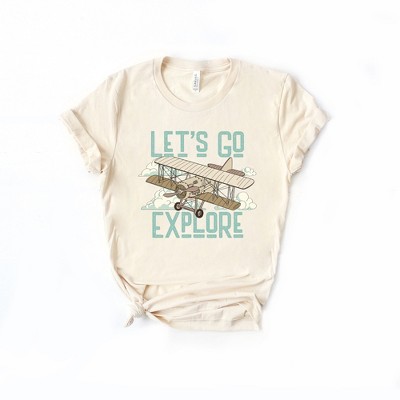 The Juniper Shop Let's Go Explore Girls Short Sleeve Tee