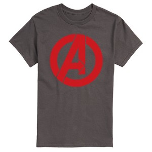 Men's - Marvel - Avengers A Logo Short Sleeve Graphic T-Shirt - 1 of 4
