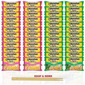 Maruchan Ramen Instant Noodle Soup - 2 Flavors - 24 Packs Chili & 24 Packs Shrimp - 1 of 1