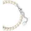 Remix Strand Bracelet, Crystal Pearls & Pave-Set Sphere on Rhodium Finish, Adjustable Mix & Match Jewelry - 3 of 4