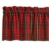 Park Designs Sportsman Plaid Valance 14''L - 3 of 4