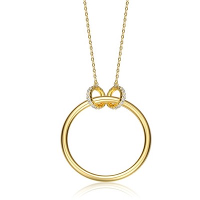14K Gold Plated Pendant Necklace – A Classic and Elegant Jewelry Piece with a Luxurious Gold Finish and Versatile Design