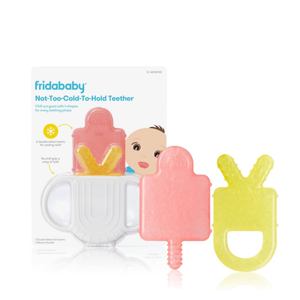 Photos - Bottle Teat / Pacifier Frida Baby Not-Too-Cold-To-Hold Teether - 3ct