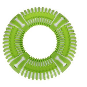 Pet Life Denta-Bark Sporty Durable Flexible Toss and Fetch Frisbee Pet Dog Toy - 1 of 1