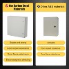 Outdoor Electrical Box, Steel Enclosure, IP66 Waterproof & Dustproof, Electrical Junction Box with Mounting Plate for Indoor Outdoor Use - 2 of 4
