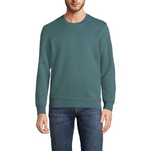 Lands' End Men's Long Sleeve Serious Sweats Crewneck Sweatshirt - 1 of 4