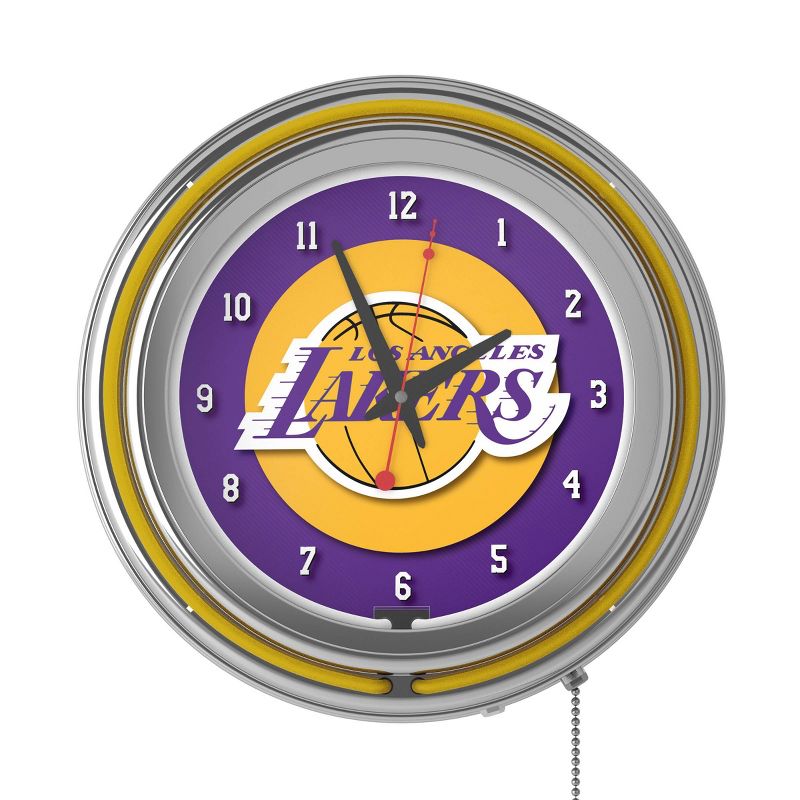 NBA Los Angeles Lakers Team Logo Wall Clock, 3 of 7