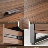EUREKA ERGONOMIC 42" Chest 5-Drawers Dresser Accent Cabinet Walnut - 4 of 4