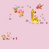 Slickblue Animal Friends Vinyl Wall Decals - Waterproof Stickers for Kids' Rooms, Nursery, and Home Décor - 2 of 3