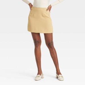 Women's Mini A-Line Skirt - A New Day™ - 1 of 3