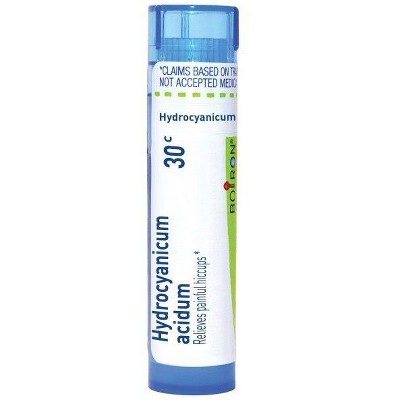 Hydrocyanicum Acidum 30C by Boiron Homeopathic Single Medicine For Pain  -  80 Pellet